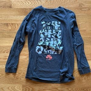 Nike long sleeve T-shirt, Air Force one size medium